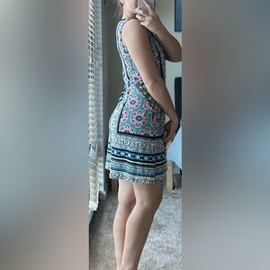 AGB Sleeveless Dress Size Small - multicolor - A-Line dress with pockets